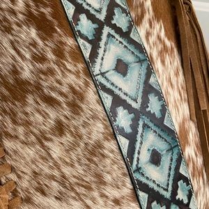 Cowhide fringe purse, Great condition